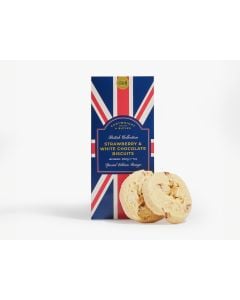 Great British Collection - Strawberry & White Chocolate Biscuits