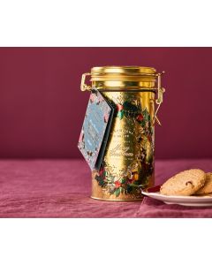 Merry Christmas - Spiced Orange & Cranberry Shortbreads in Tin