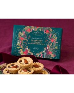Merry Christmas - Cranberry & Orange Mini Mince Pies in Carton