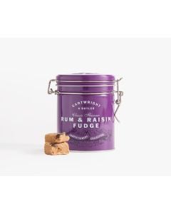 Rum & Raisins Fudge in Tin