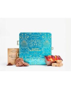 Happy Birthday Coffee and Cake Gift Tin