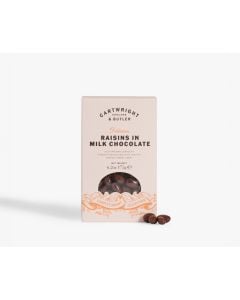 Raisins in Milk Chocolate in carton