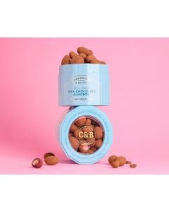 Cocoa Dusted Milk Chocolate Almonds