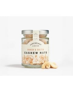 Salted Cashew Nuts in jar