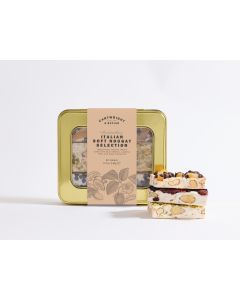 Soft Italian Nougat Selection in tin