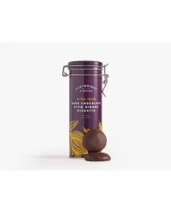 Ultra Thick Dark Chocolate Stem Ginger Biscuits
