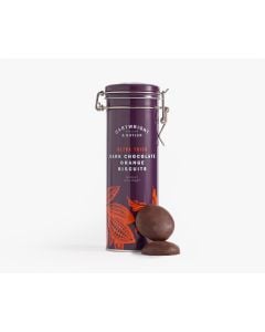 Ultra Thick Dark Chocolate Orange Biscuits in Tin